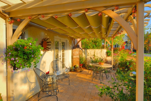 Pergola at a Pennsylvania home